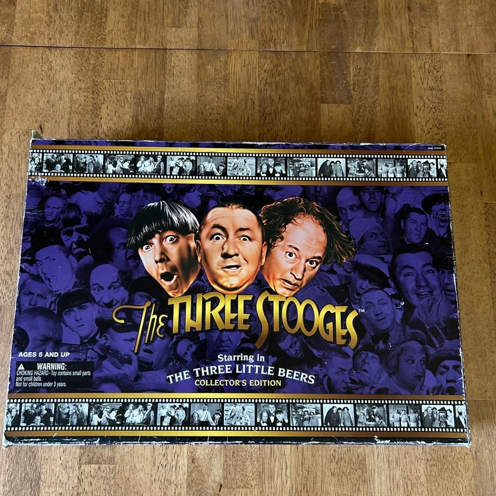 1997 Hasbro The Three Stooges The Three Little Beers Collector Edition Figures